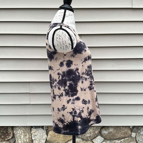 FOR THE REPUBLIC DENIM Tie Dye Cotton Tank Top - Picture 6 of 12
